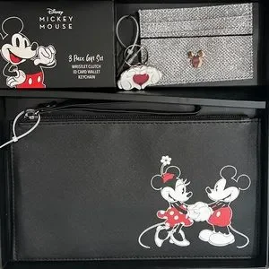 Disney | Bags | Disney Mickey Mouse Minnie Mouse 3 Piece Set  display picture 3